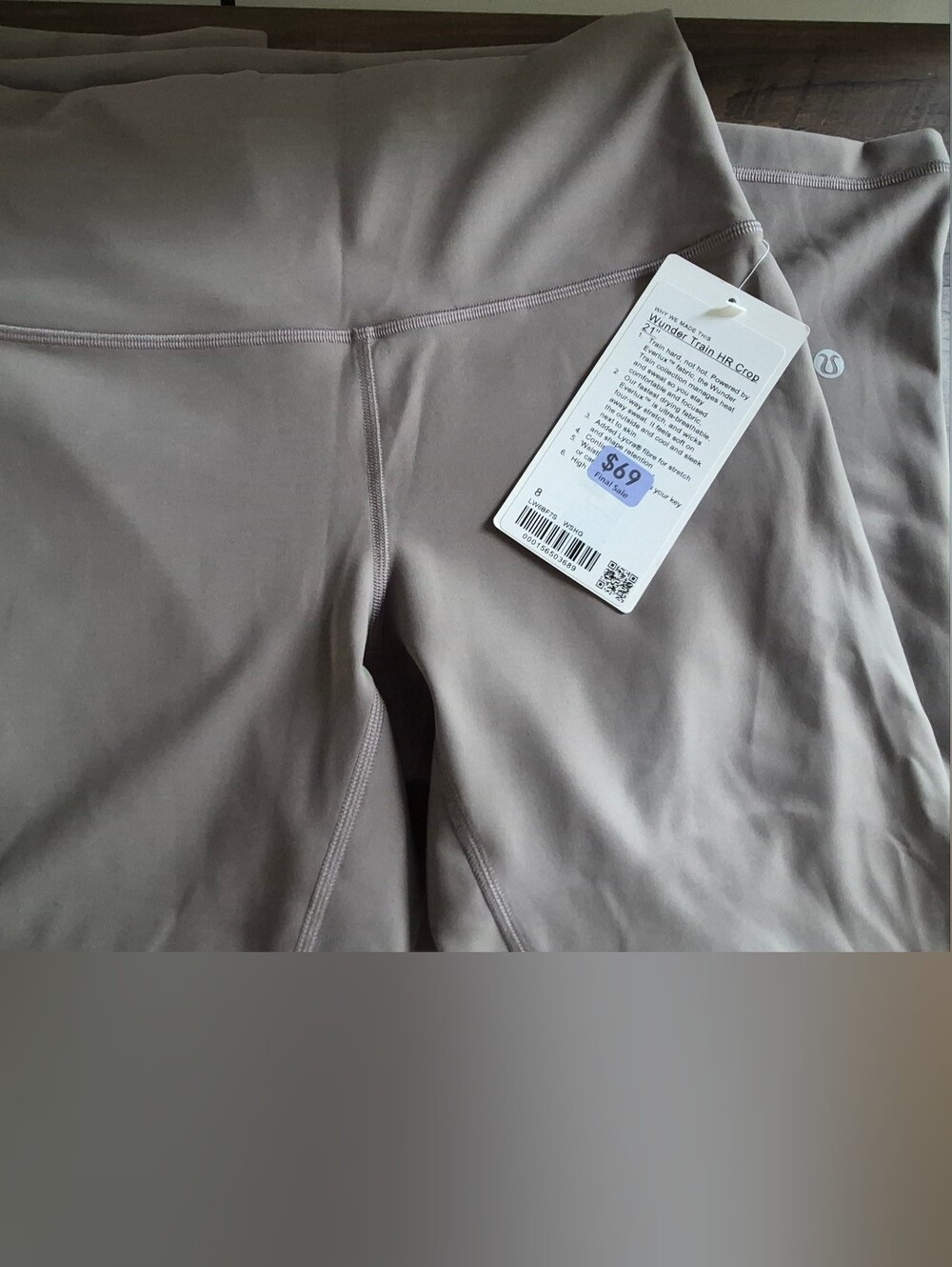 Lululemon athletica Wundertrain Cropped Leggings